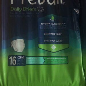 SMALL PREVAIL ADULT DIAPERS SIZE SMALL CHECK MEASUREMENTS. 20-31" WAIST (KIDS XX